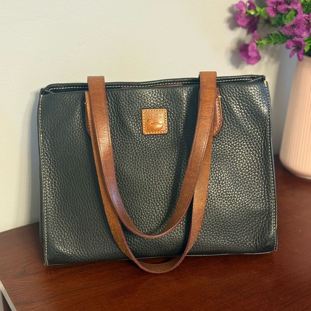 Dooney & Bourke Blue Leather Purse